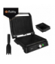 Grill elektryczny, opiekacz, rozkładany, kontaktowy, 2000W z regulacją temperatury Ruhhy 26176 19361 - zdjęcie 8