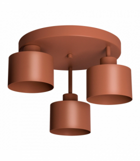 RAMOS lampa wisząca, moc max. 3x 18 W, E27, ceglana Orno AD-LD-6258RE27M