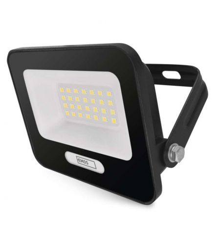 Naświetlacz LED GLARO 20W, czarny, IP65, 2000 lm, neutralna biel EMOS ZS2224B
