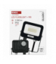 Naświetlacz LED GLARO PIR 20 W, czarny, IP54, 2000 lm, neutralna biel EMOS ZS2324B - zdjęcie 50