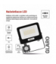 Naświetlacz LED GLARO PIR 30 W, czarny, IP54, 3000 lm, neutralna biel EMOS ZS2334B - zdjęcie 8