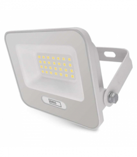 Naświetlacz LED GLARO 20W, biały, IP65, 2000 lm, neutralna biel EMOS ZS2224W