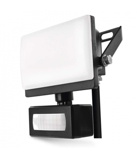 Naświetlacz LED TAMBO EVO z czujnikiem PIR, 10 W, 1000 lm, IP65, czarny EMOS Lighting ZS2914