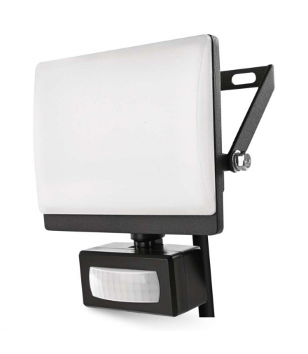 Naświetlacz LED TAMBO EVO z czujnikiem PIR, 20 W, 2000 lm, IP65, czarny EMOS Lighting ZS2924