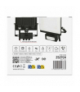 Naświetlacz LED TAMBO EVO z czujnikiem PIR, 20 W, 2000 lm, IP65, czarny EMOS Lighting ZS2924 - zdjęcie 14