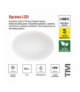 Oprawa sufitowa LED TIVI, MW sensor, okrągła biała 8,6W, IP44, neutralna biel, czujnik MW EMOS ZM3406M - zdjęcie 6