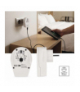 Adapter podróżny do Europy Centralnej, biały, 1×USB-C, 1×USB-A SKROSS P0055U - zdjęcie 4