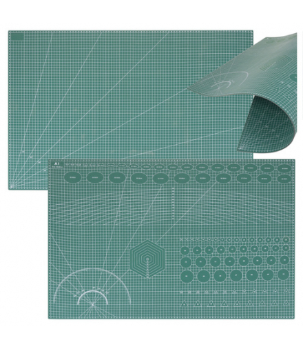 Mata do cięcia A1 90x60cm samogojąca, dwustronna, modelarska PVC Bigstren 19344