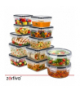 Pojemniki na żywność, zestaw 12szt. BPA Free, Lunchbox, mikrofala, zmywarka, zamrażarka, Zortiva 19414 - zdjęcie 10