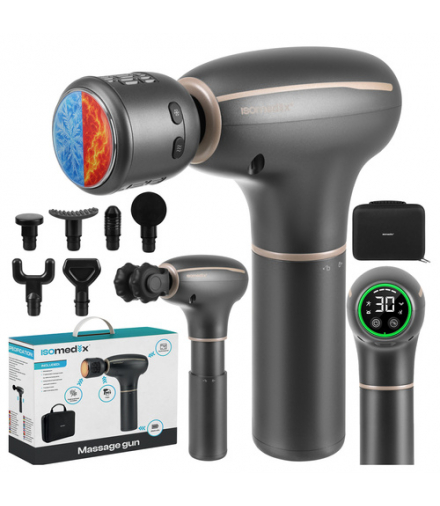 Pistolet do masażu Massage Gun Pro Ultra, do ciała, stóp, pleców, wibracyjny Isomedix 27308 19371