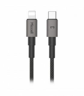 Kabel USB-C - Lightning Miccell VQ-D34, 30W, 1,2m, czarny Orno VQ-D34-003760