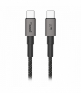Kabel USB-C - USB-C Miccell VQ-D34, 60W, 1,2m, czarny Orno VQ-D34-003759