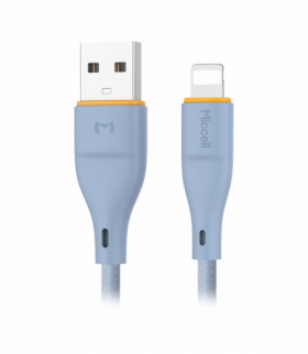 Kabel USB-A - Lightning Miccell VQ-D06, 2,4A, 1m, niebieski Orno VQ-D06-004032