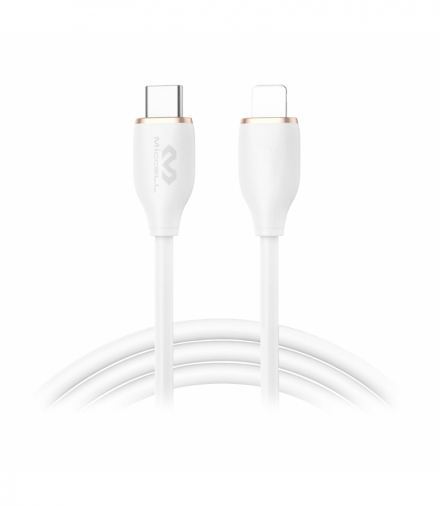 Kabel USB-C - Lightning Miccell VQ-D09, 30W, 1,5m, biały Orno VQ-D09-003745