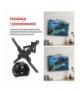 Konsolowy uchwyt TV ścienny 26–60 (65–152 cm) EMOS KT01C - zdjęcie 6