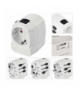 Adapter podróżny do Ameryki, Afryki i Azji, biały, 1×USB-C, 1×USB-A SKROSS P0056U - zdjęcie 20