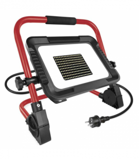Naświetlacz LED ELION 100W, czerwony-czarny, IP65, 16 000 lm, neutralna biel EMOS Lighting ZS3353
