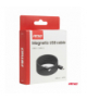 Kabel USB magnetyczny USB-C – USB-C 60W 100cm AMiO 04840 - zdjęcie 9