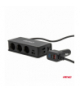 Rozdzielacz gniazda zapalniczki z ładowarką 3xUSB-A USB-C QC 3.0 PD 3.0. 148W AMiO 04836 - zdjęcie 5