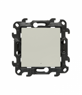 Łącznik schodowy bez piktogramu z podświetleniem LED, (moduł), kaszmirowy Simon 24 NW6L.01/X/42