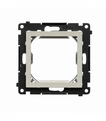 Adapter (przejściówka) na osprzęt standardu 45×45 mm, IP20, kaszmirowy Simon 55 TA45.01/142