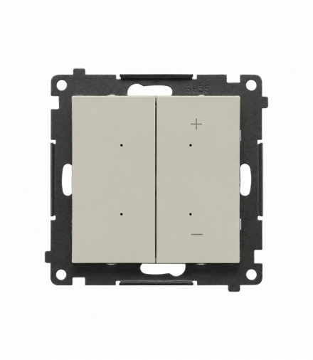 ściemniacz do pasków RGBW 12-24 V Wi-Fi - DIMMER RGB, Simon 55 GO, 384 W, IP20, kaszmirowy Simon 55 GO TESRGB1W.01/142