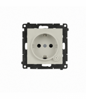 Gniazdo z uziemieniem z wbudowanym pomiarem energii, sterowane smartfonem [Wi-Fi] – SOCKET, Simon 55