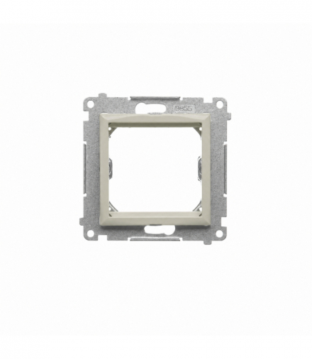 Adapter (przejściówka) na osprzęt standardu 45×45 mm, IP20, kaszmirowy Simon 54 DA45.01/42