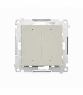 Ściemniacz do żarówek LED-owych 230 V [Wi-Fi], 2-200 W, IP20, kaszmirowy Simon 54 GO DESL1W.01/42
