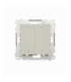 Ściemniacz do żarówek LED-owych 230 V [Wi-Fi], 2-200 W, IP20, kaszmirowy Simon 54 GO DESL1W.01/42 - zdjęcie 1