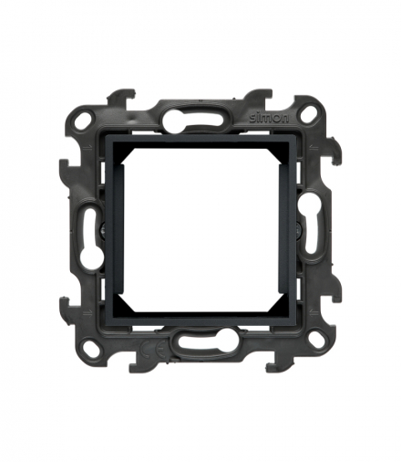 Adapter (przejściówka) na osprzęt standardu 45×45 mm, IP20, grafitowy mat Simon 24 NA45.01/38