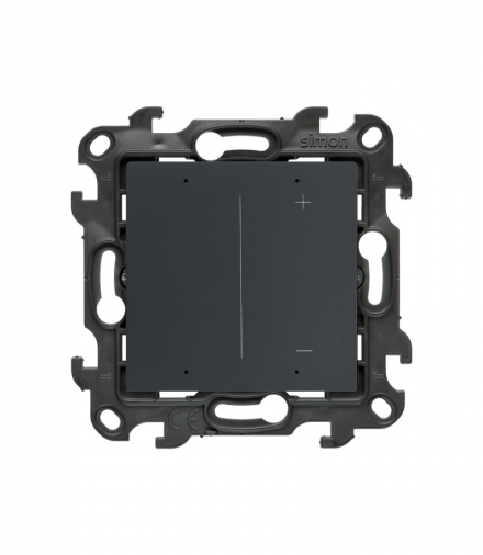Ściemniacz do żarówek LED-owych, sterowany smartfonem [Wi-Fi] DIMMER W, grafitowy mat Simon 24 NESL1W.01/38