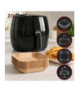 Wkład do Air Fryer, papierowy, silikonowany do frytownicy 20x20cm 300szt. Zortiva 19415 - zdjęcie 4