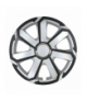 Kołpak samochodowy AEROSPIN 15" cali czarno-srebrny Leoplast L58342 - zdjęcie 1