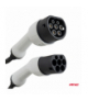 Kabel z wtyczką do ładowania samochodów elektrycznych EV 3P 11kW 5m AMiO 04971 - zdjęcie 5