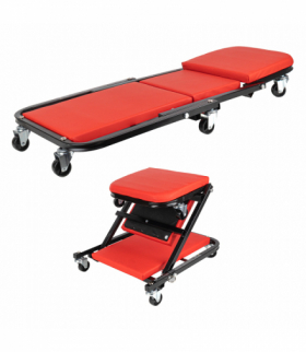 Leżanka warsztatowa składana 92cm AMiO 04899