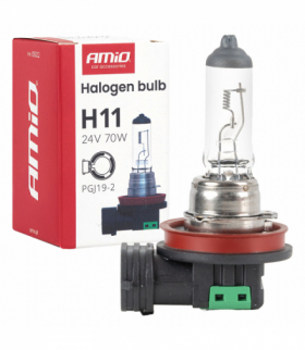 Żarówka halogenowa H11 24V 70W PGJ19-2 AMiO 05022