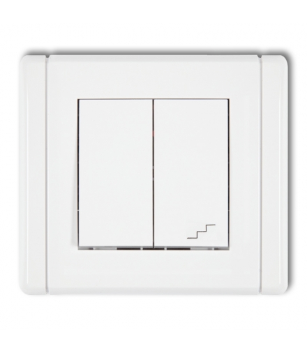 FLEXI Łącznik jednobiegunowy ze schodowym (osobne zasilanie) Karlik FWP-10.2