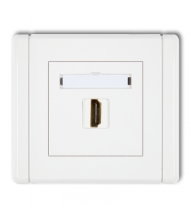 FLEXI Gniazdo pojedyncze HDMI 2.0 Karlik FHDMI-1