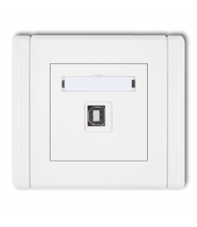 FLEXI Gniazdo pojedyncze USB A-B 2.0 Karlik FGUSB-3