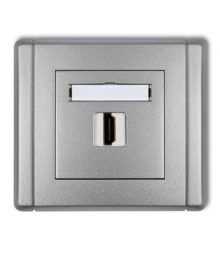 FLEXI Gniazdo pojedyncze HDMI 2.0 Karlik 7FHDMI-1
