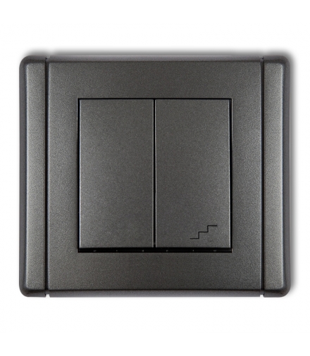 FLEXI Łącznik jednobiegunowy ze schodowym (wspólne zasilanie) Karlik 11FWP-10.1