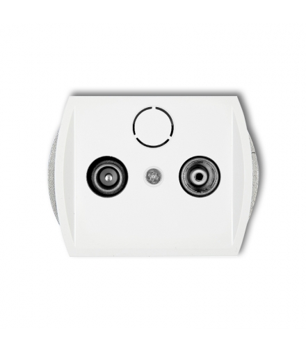 TREND Mechanizm gniazda abonenckiego RTV przelotowego 15dB Karlik G15P