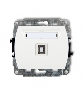 TREND Mechanizm gniazda pojedynczego USB A-B 2.0 Karlik GUSB-3