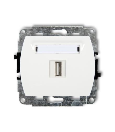 TREND Mechanizm gniazda pojedynczego USB A-A 3.0 Karlik GUSB-5