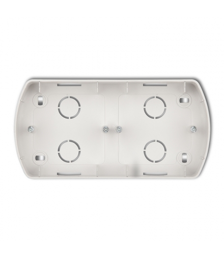 TREND Puszka montażowa pozioma podwójna Karlik PTH-2