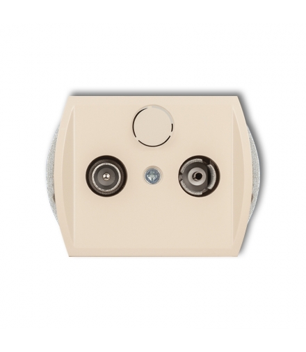 TREND Mechanizm gniazda abonenckiego RTV końcowego 2dB Karlik 1G2K