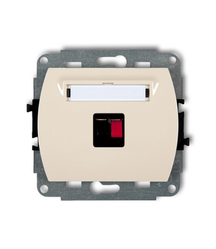 TREND Mechanizm gniazda głośnikowego pojedynczego Karlik 1GG-1