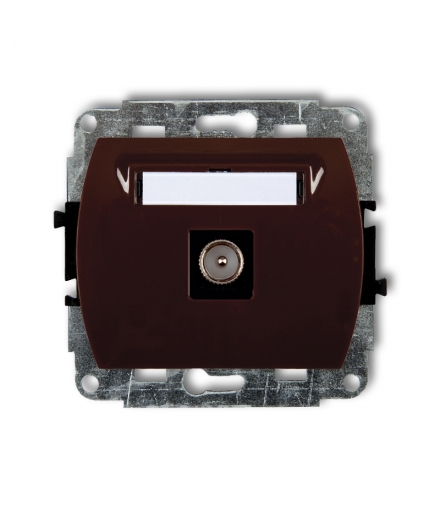 TREND Mechanizm gniazda antenowego pojedynczego TV Karlik 4GTV-1