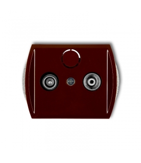 TREND Mechanizm gniazda abonenckiego RTV przelotowego 12dB Karlik 4G12P